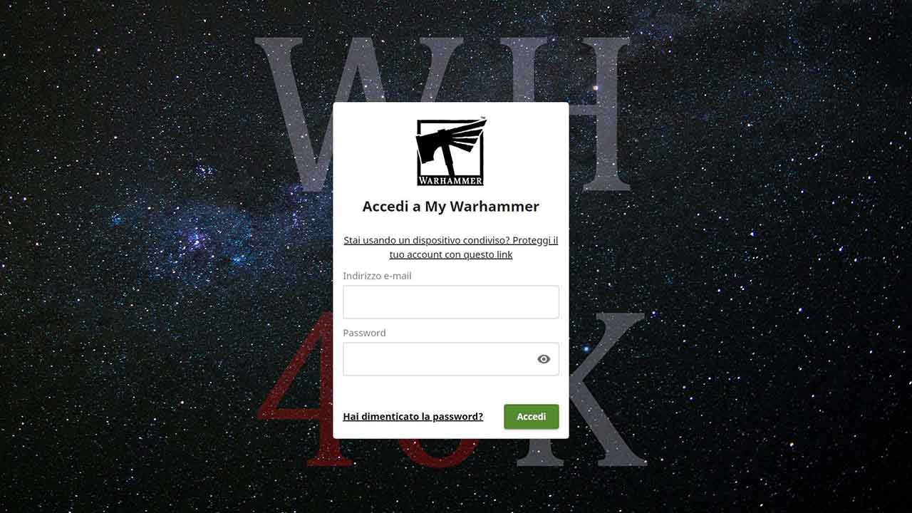 Registrati su My Warhammer cover image